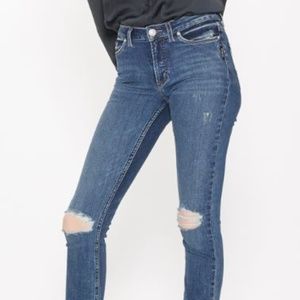 NWT Silver Jeans Bleecker Skinny Boot 28 x 31L $79